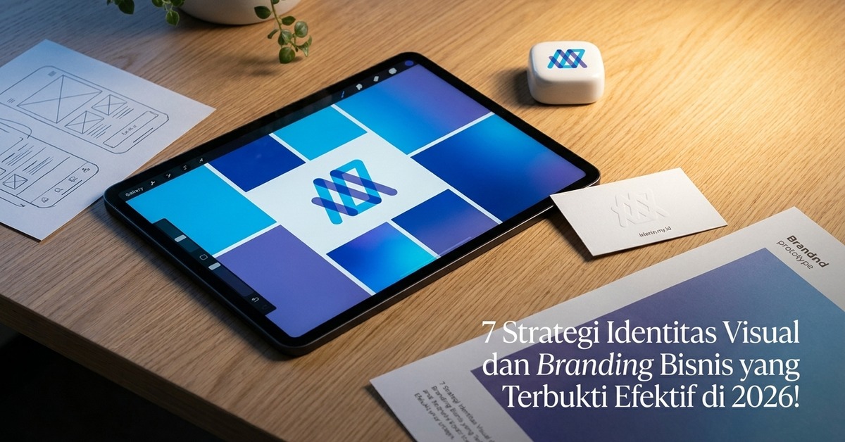 identitas visual dan branding bisnis