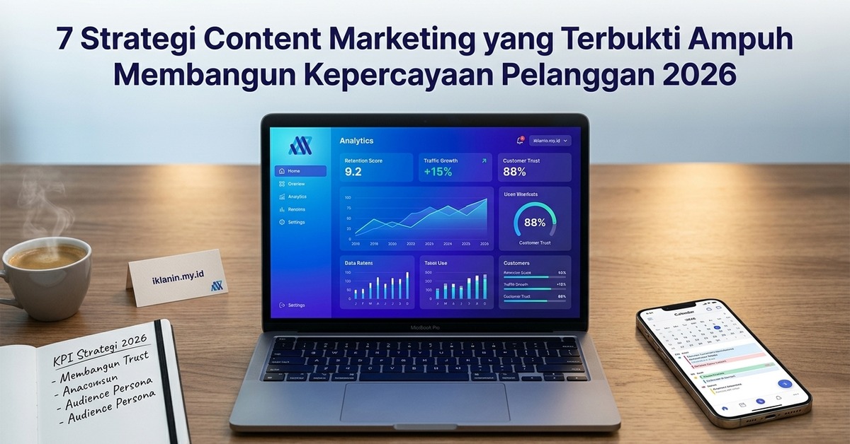 7 Strategi Content Marketing yang Terbukti Ampuh Membangun Kepercayaan Pelanggan 2026