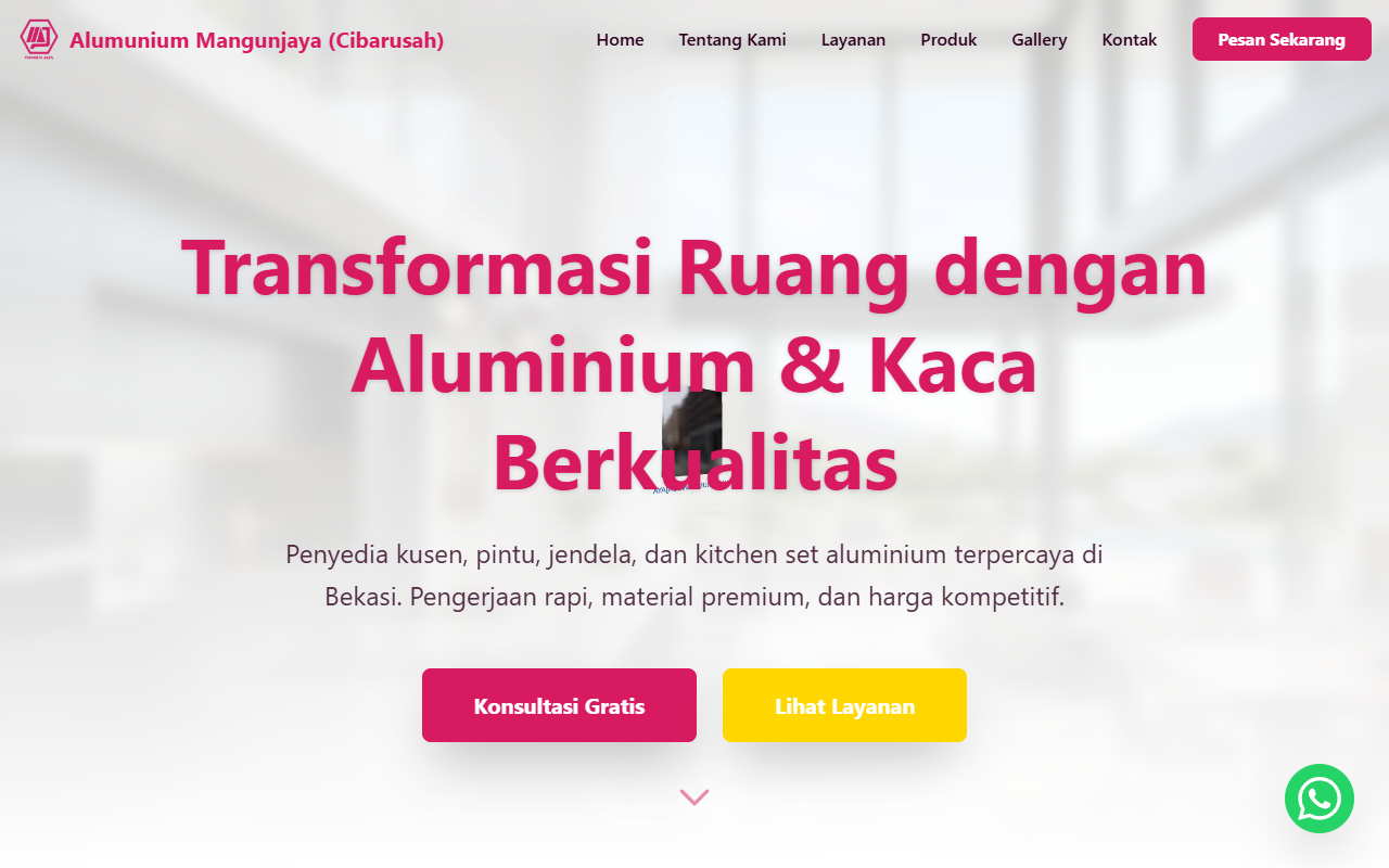 Alumunium Murah Desktop