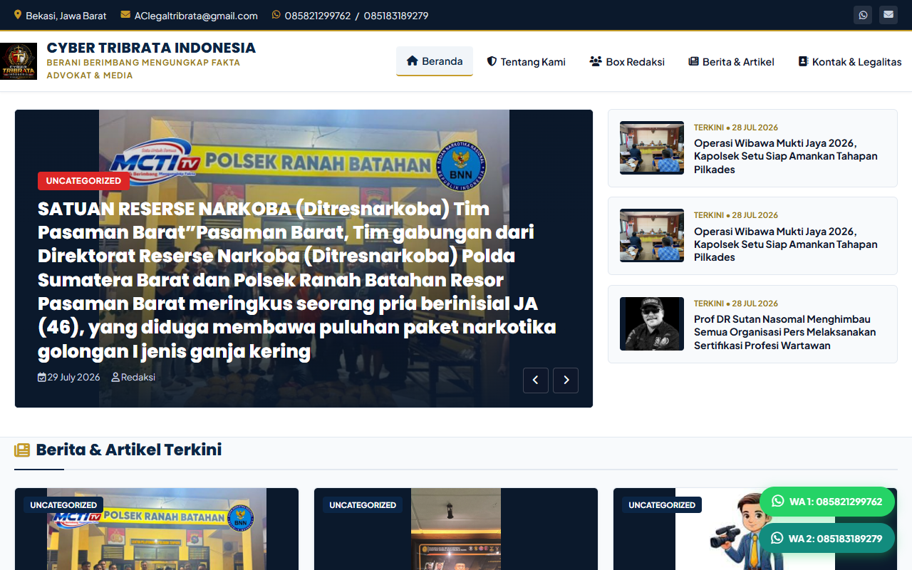 Cyber Tribrata Indonesia Desktop