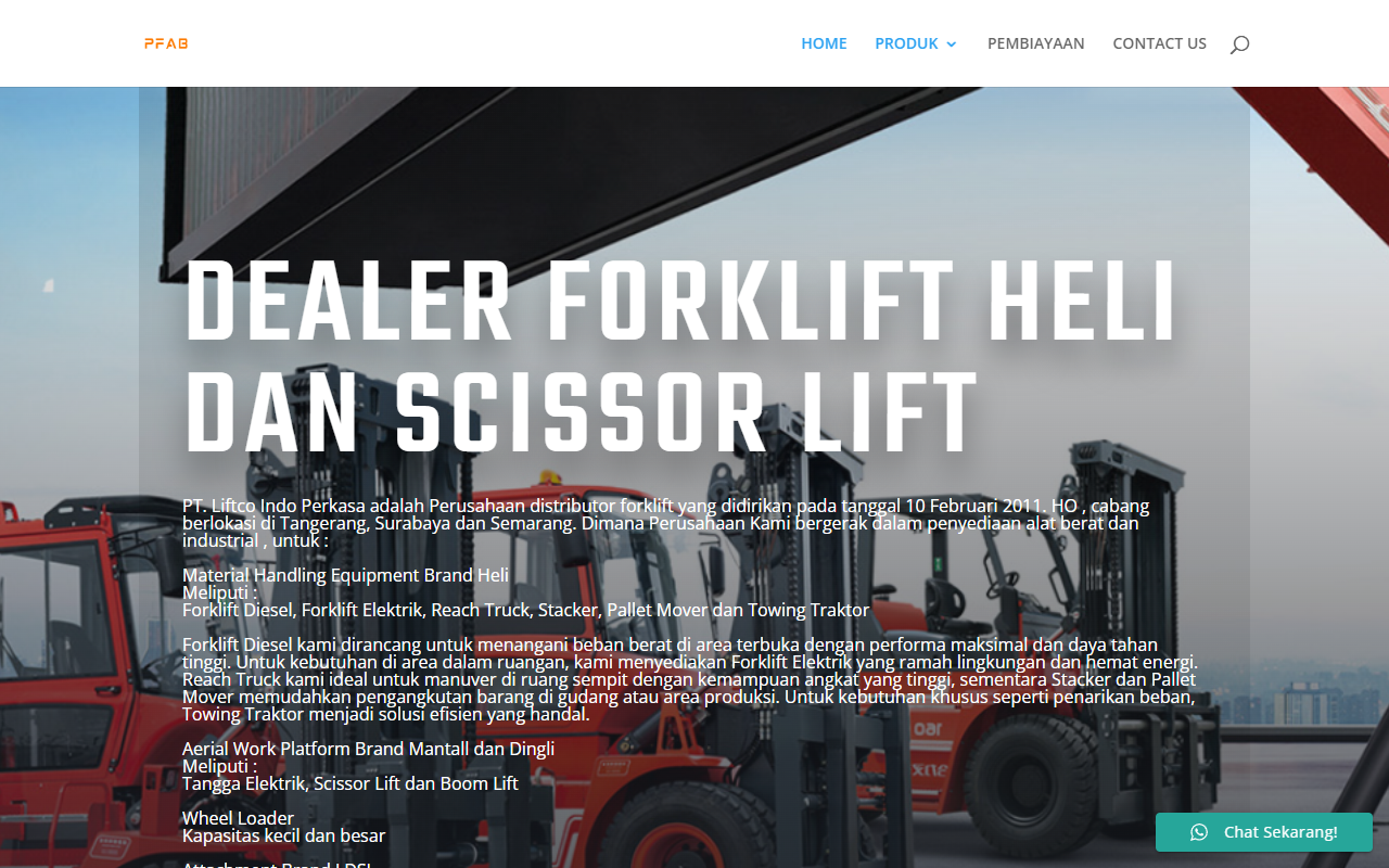 Dealer Heli Forklift Desktop