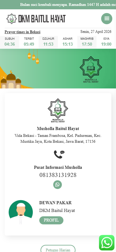 DKM Baitul Hayat Mobile