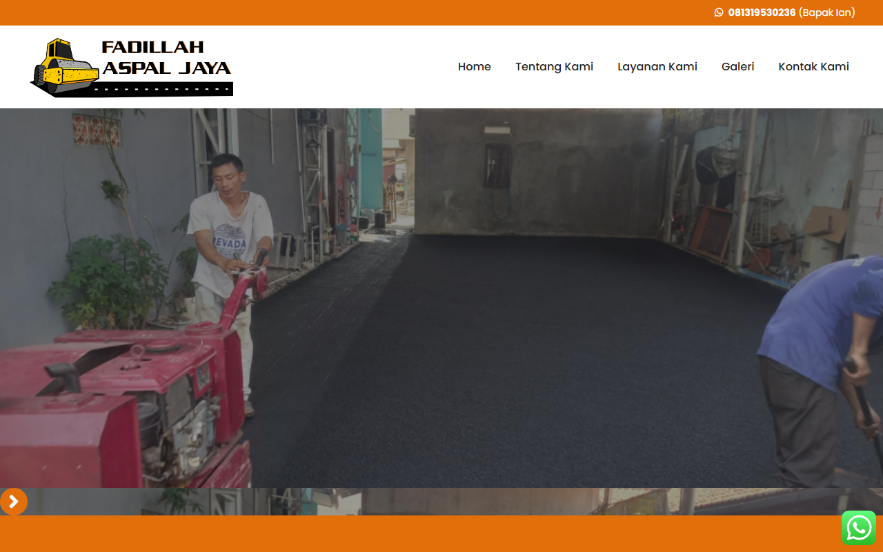 Fadillah Aspal Jaya Desktop
