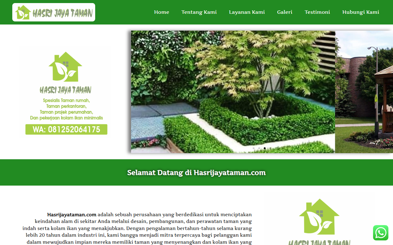 Hasri Jaya Taman Desktop