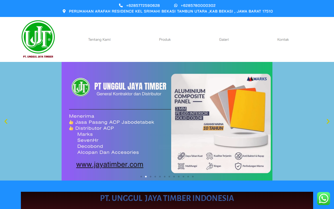 Jaya Timber Desktop