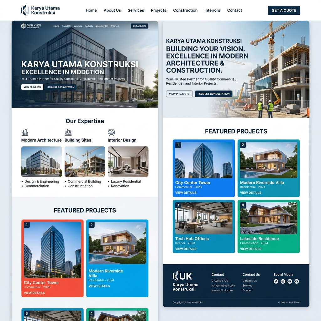 Karya Utama Konstruksi Desktop