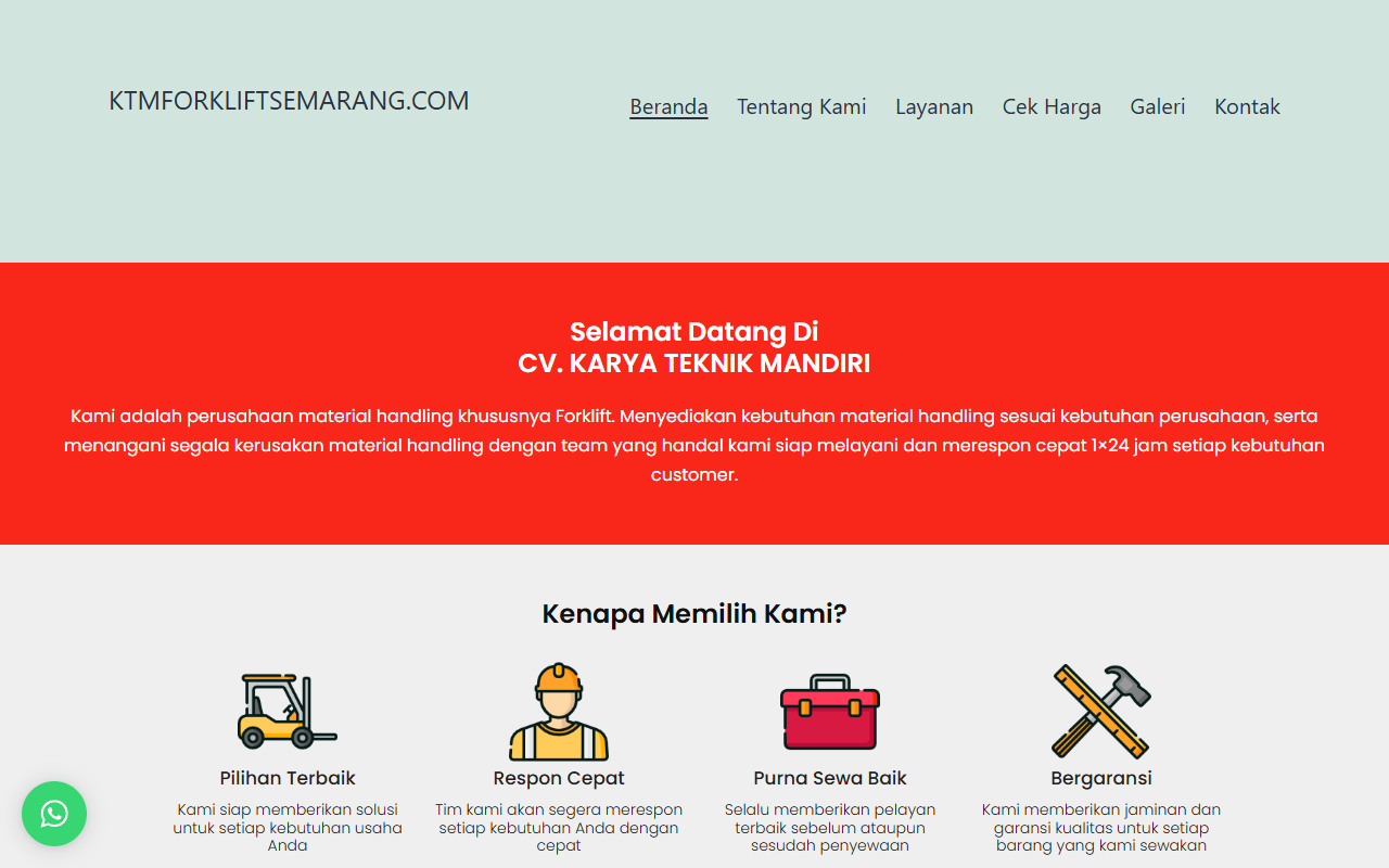 KTM Forklift Semarang Desktop