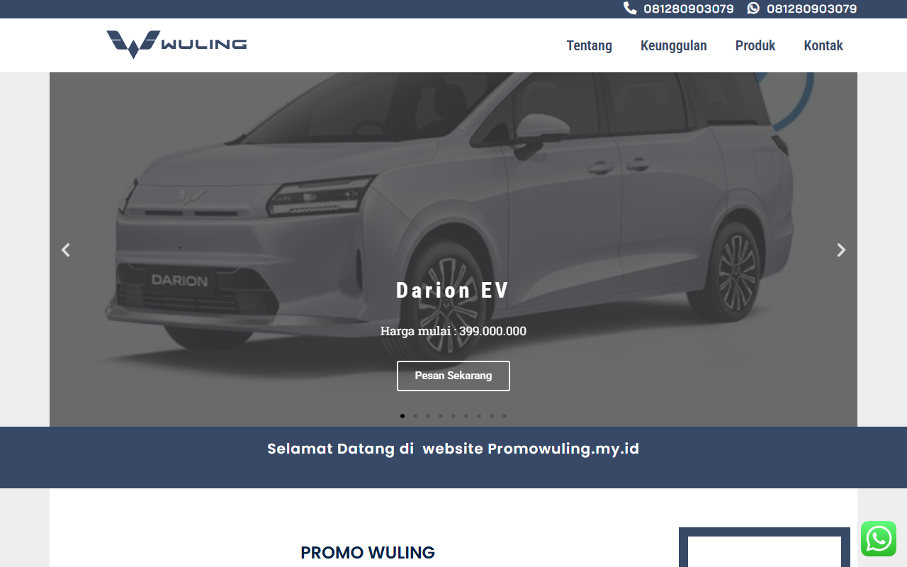 Promo Wuling Desktop