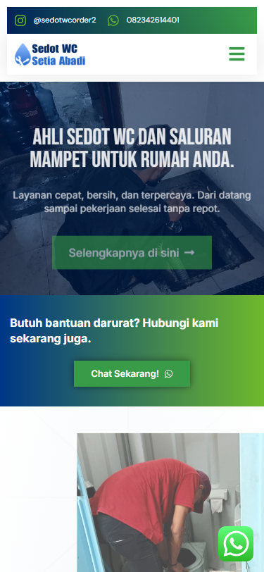 Sedot WC Setia Abadi Mobile