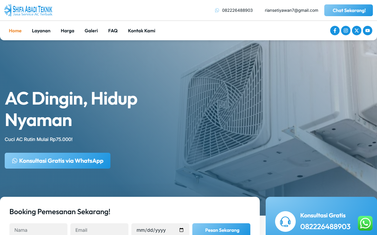 Shifa Abadi Teknik Desktop