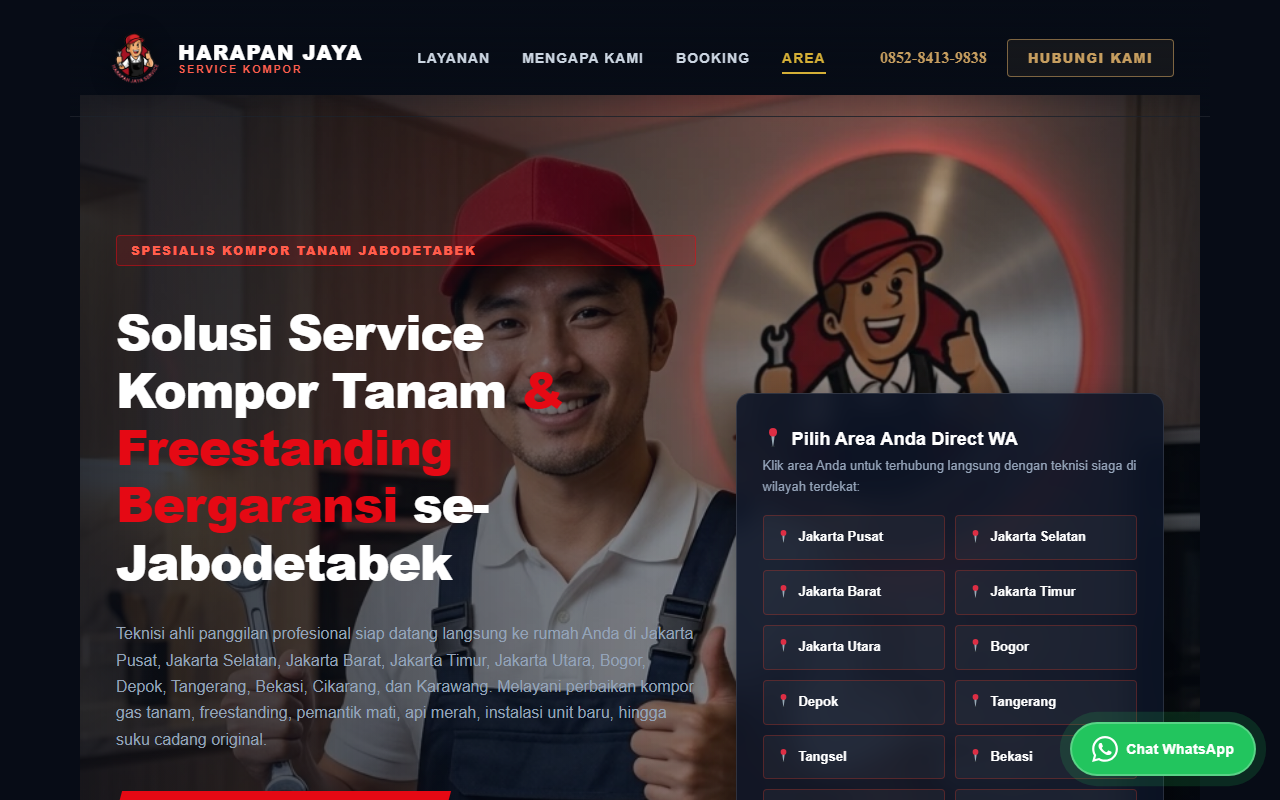 Harapan Jaya Service Desktop