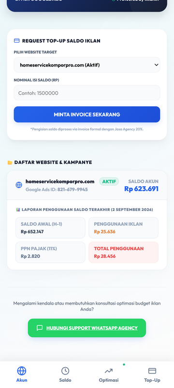 APLIKASI MANAJEMEN IKLAN Mockup 3