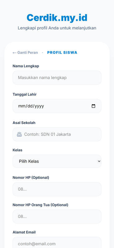 APLIKASI LATIHAN SOAL Mockup 3
