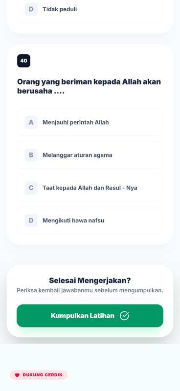 APLIKASI LATIHAN SOAL Mockup 9