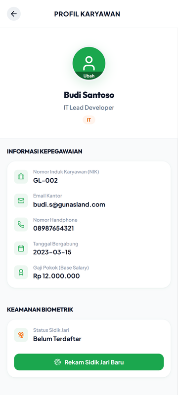 APLIKASI ABSENSI DAN PENGGAJIAN KARYAWAN Mockup 8